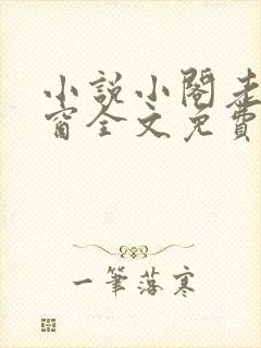 小说小阁老无弹窗全文免费阅读