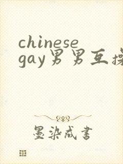 chinesegay男男互操