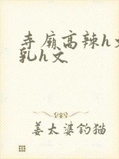 寺庙高辣h文乱乳h文