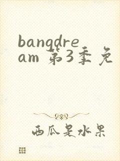 bangdream 第3季免费观看完整版