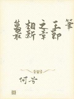 万相之王笔趣阁最新章节