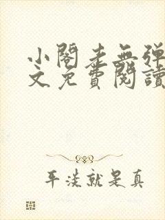 小阁老无弹窗全文免费阅读笔趣阁