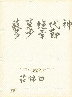 苏莫绝代神主共多少章节