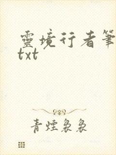 灵境行者笔趣阁txt