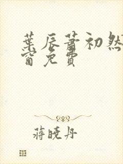 叶辰萧初然无弹窗免费