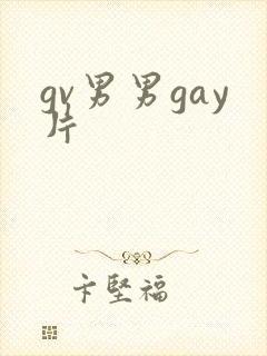 gv男男gay片封面