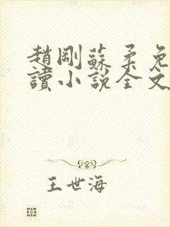 赵刚苏柔免费阅读小说全文