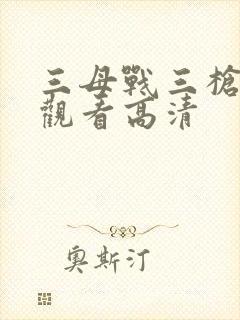 三母战三枪免费观看高清