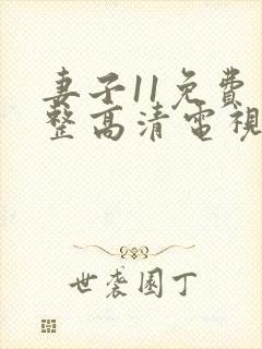 妻子11免费完整高清电视剧在线看