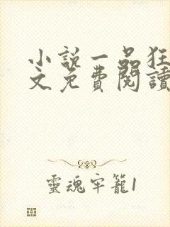 小说一品狂少全文免费阅读完整版