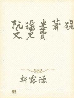 阮瑶光萧砚风全文免费封面