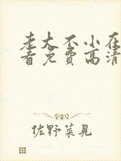 老大不小在线观看免费高清完整版封面