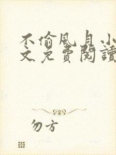 不偷风月小说全文免费阅读