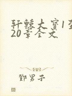 轩辕大宝1至720章全文