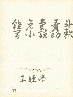 能免费看斗破苍穹小说的软件