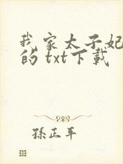 我家太子妃超凶的 txt下载