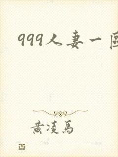 999人妻一区