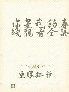 你是我的春天在线观看全集免费播放