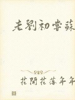 老刘初尝苏荷媳