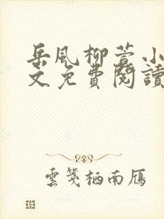 岳风柳萱小说全文免费阅读笔趣阁封面