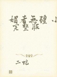 媚者无疆 小说 完整版