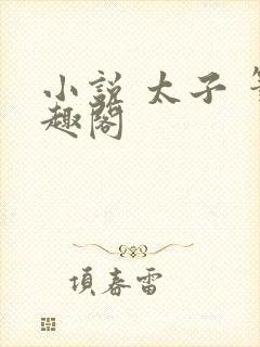 小说 太子 笔趣阁