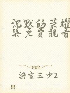 沉默的荣耀40集免费观看全集