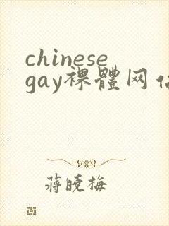 chinesegay裸体网站