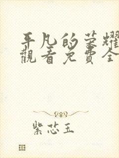 平凡的荣耀在线观看免费全集