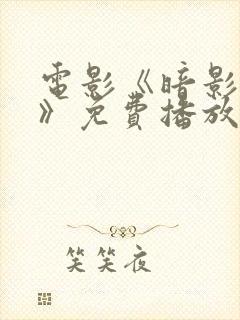 电影《暗影无声》免费播放