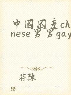 中国国产chinese男男gay gay网站
