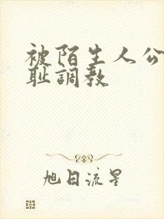 被陌生人公开羞耻调教