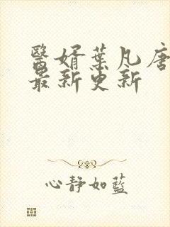 医婿叶凡唐若雪最新更新