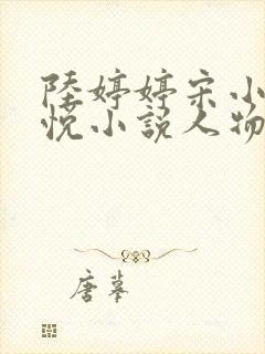 陆婷婷宋小易沈悦小说人物