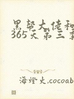 黑帮大佬和我的365天第三季免费播放