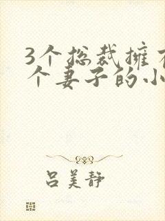 3个总裁拥有一个妻子的小说封面