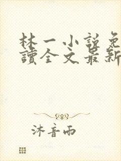 林一小说免费阅读全文最新章节