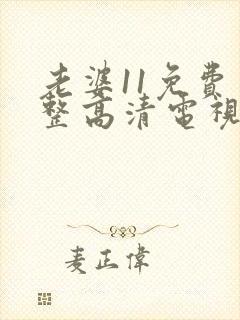 老婆11免费完整高清电视剧在线看