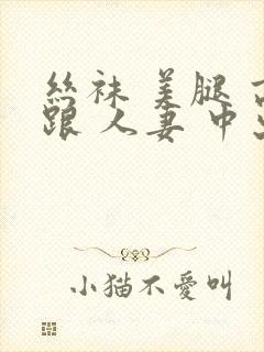 丝袜 美腿 高跟 人妻 中出