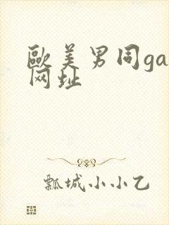 欧美男同gay网址