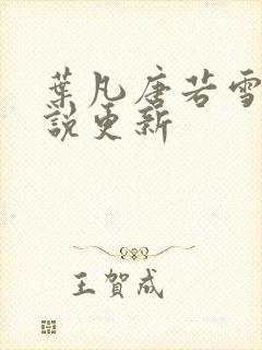 叶凡唐若雪的小说更新