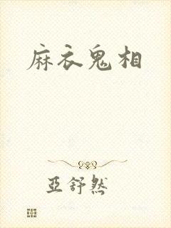 麻衣鬼相封面