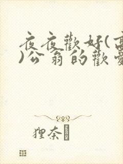 夜夜欢好(高h)公翁的欢爱