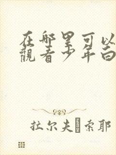 在哪里可以免费观看少年白马醉春风