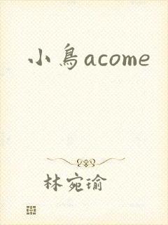 小鸟acome
