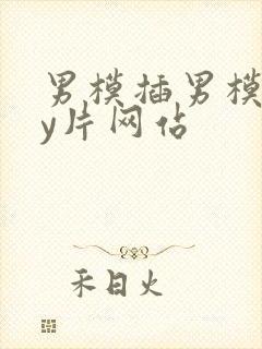 男模插男模gay片网站封面