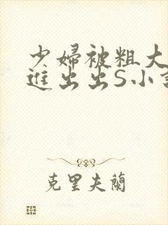 少妇被粗大猛进进出出S小说