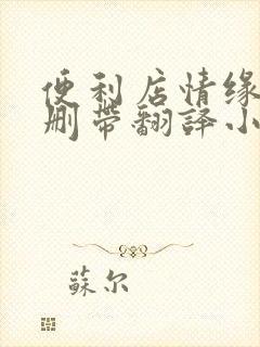 便利店情缘未增删带翻译小说