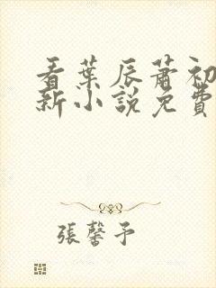 看叶辰萧初然更新小说免费全集