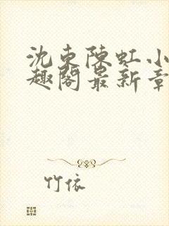 沈东陈虹小说笔趣阁最新章节更新